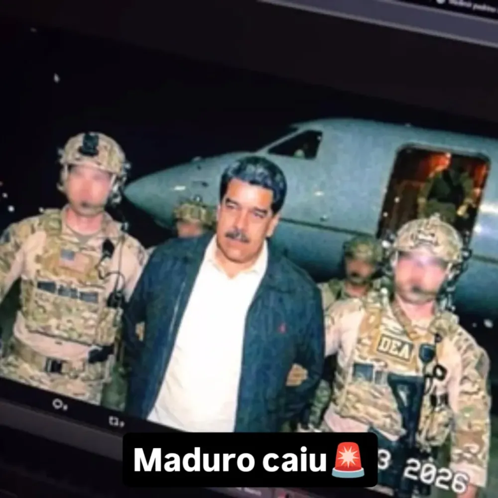 EUA lançam ataque em larga escala na Venezuela e anunciam captura de Nicolás Maduro